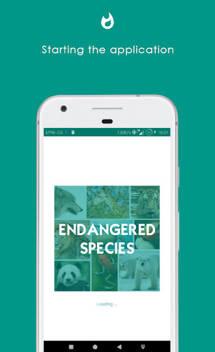 Android application Endangered Species screenshort