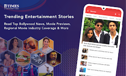 screenshot of ETimes: Bollywood News, Movie Review, Celeb Gossip