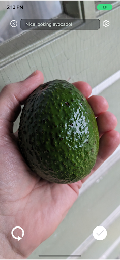 Avocado Alarm Screen 3