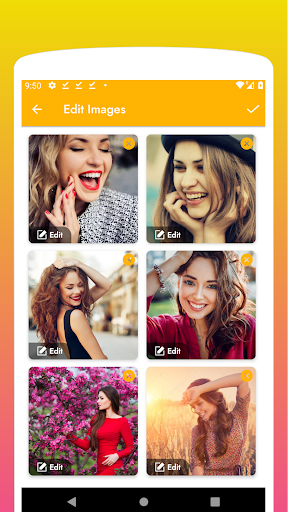 Android application ميكس حرفه ای عکس با آهنگ screenshort