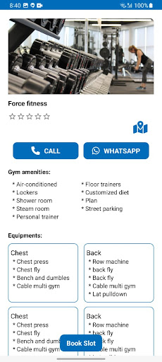 Gym - Fitster Screen 3
