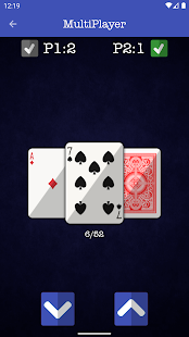 Higher Lower Card Game Screenshot