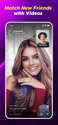 Android application Meet Fun - Video chat screenshort