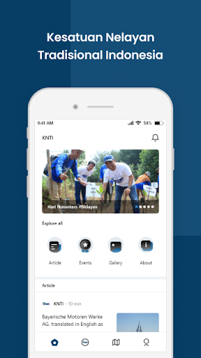 Android application KNTI screenshort