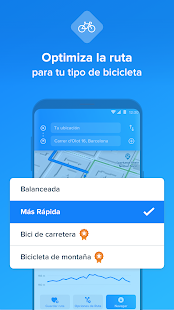 Bikemap: Mapa de Ciclismo, GPS Screenshot