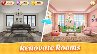 Game screenshot Space Decor:Dream Home Design mod apk