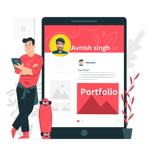 Avnish Singh:Portfolio App logo