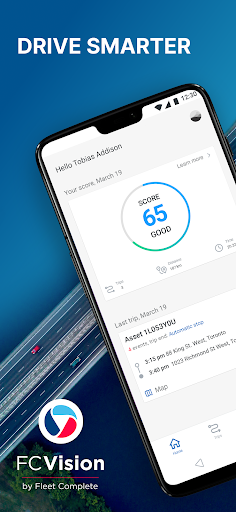 Android application FC Vision by Fleet Complete screenshort
