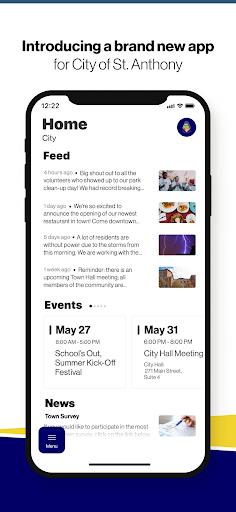 Android application City of St. Anthony, ID screenshort