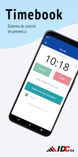 Android application Timebook screenshort