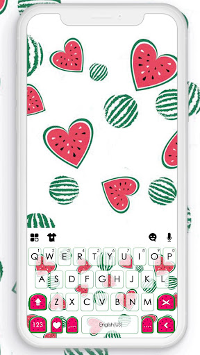 Android application Watermelon Doodle Keyboard The screenshort