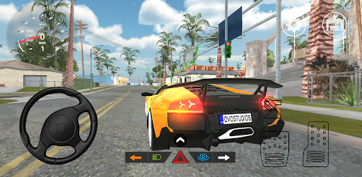 Android application Murcielago SV Drift Simulator screenshort