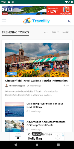 Travelilly Screen 2