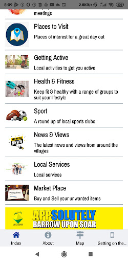 Appsolutely Barrow Upon Soar Screen 2