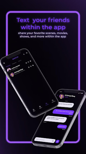 Android application Watch+ - Stream with friends screenshort