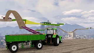 Farm Stunt: Heavy Tractor game - Screenshot 2