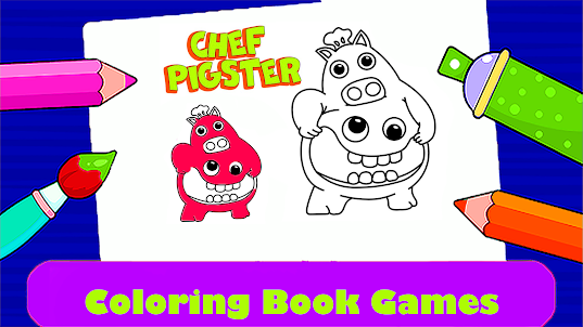 Chef Pigster : Banban Coloring