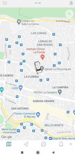 Android application GALAX GPS screenshort
