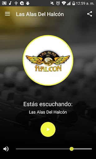 Radio Las Alas Del Halcón Screen 2