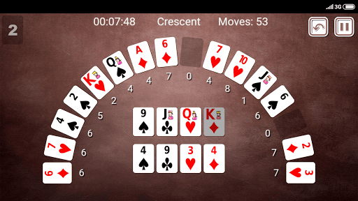 Crescent Solitaire Screen 3