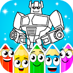 Cover Image of ダウンロード 絵画：ロボット  APK