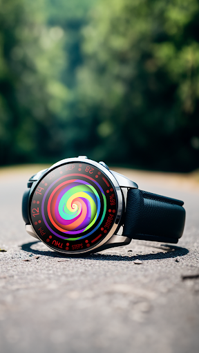 Animated Color Watch Face VS93 Screen 3