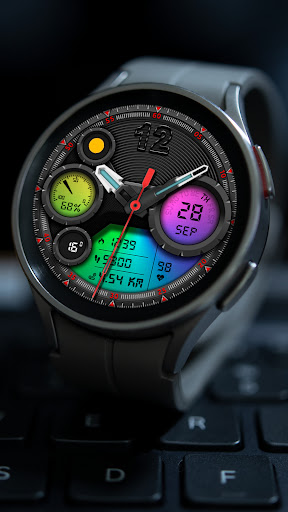 Hybrid Sport Color Watchface