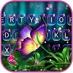 Fantasy Butterfly Keyboard Background Apk