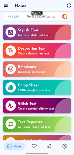 Android application Fancy Fonts - Stylish Text screenshort
