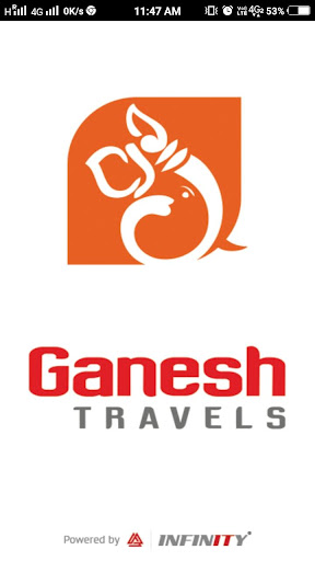 Android application Ganesh Travels screenshort