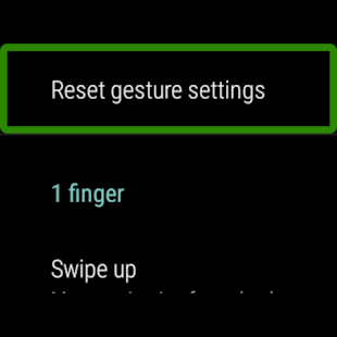 Android für Barrierefreiheit Screenshot