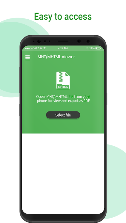 MHT/MHTML Viewer & PDF Convert - 12.6 - (Android)