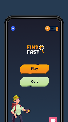 Android application Find It Fast screenshort