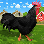 Cover Image of Download Talking Rooster: Chicken Games  APK