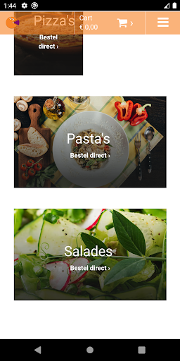 Cesar Pizza Screen 2
