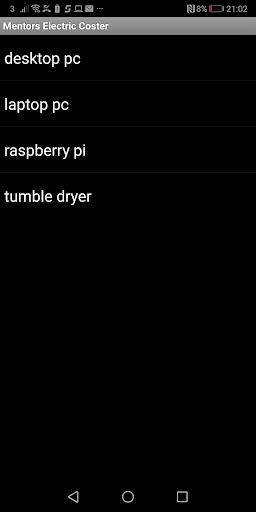 Android application Mentors Electricity App screenshort