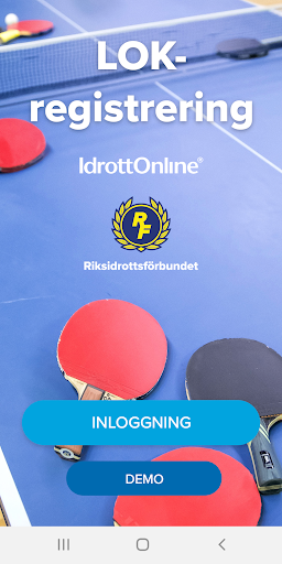 Android application LOK-Registrering screenshort