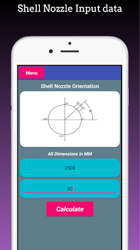 Nozzle Orientation Calc Pro Screen 3