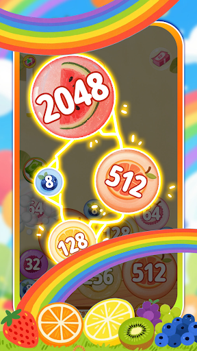 Magic Fruit Blast 2048