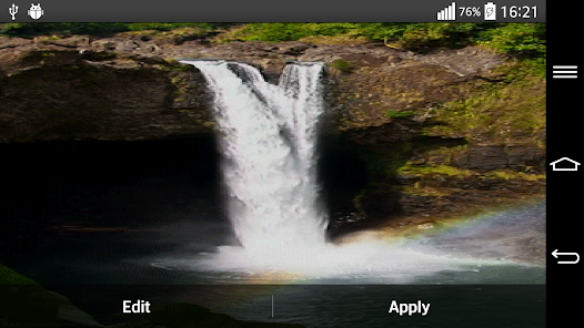 Waterfall Live Wallpaper With - Apps on Google Play