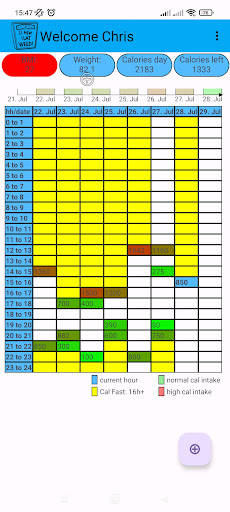 Weight Watch Screen 3