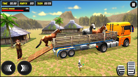 Captura 9 zoo Animals transport simulaci android