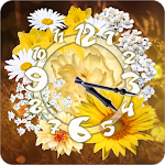 Cover Image of Tải xuống Daisy Sun Flower Clock Widget  APK
