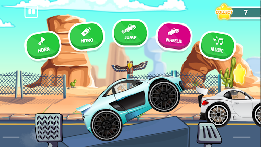 Jogo de carros de corrida para crianças de 4 anos gratis com animais  infantil na App Store