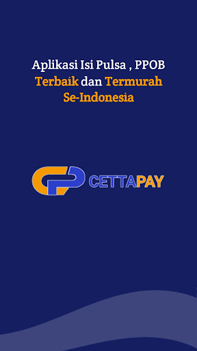 Android application CETTAPAY - Agen Pulsa & PPOB screenshort