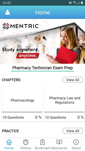 Android application PHARMACY TECHNICIAN CERTIFICAT screenshort
