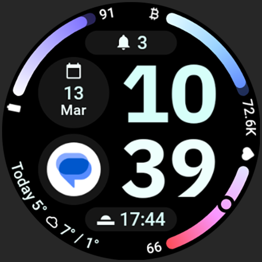 Arcs D5 Watch Face Logo