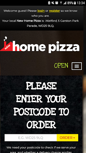 New Home Pizza (Watford) Screen 2
