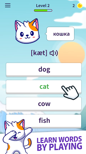 Lingo Cat Learn English Words