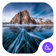  Cold Ice-APUS Launcher theme 